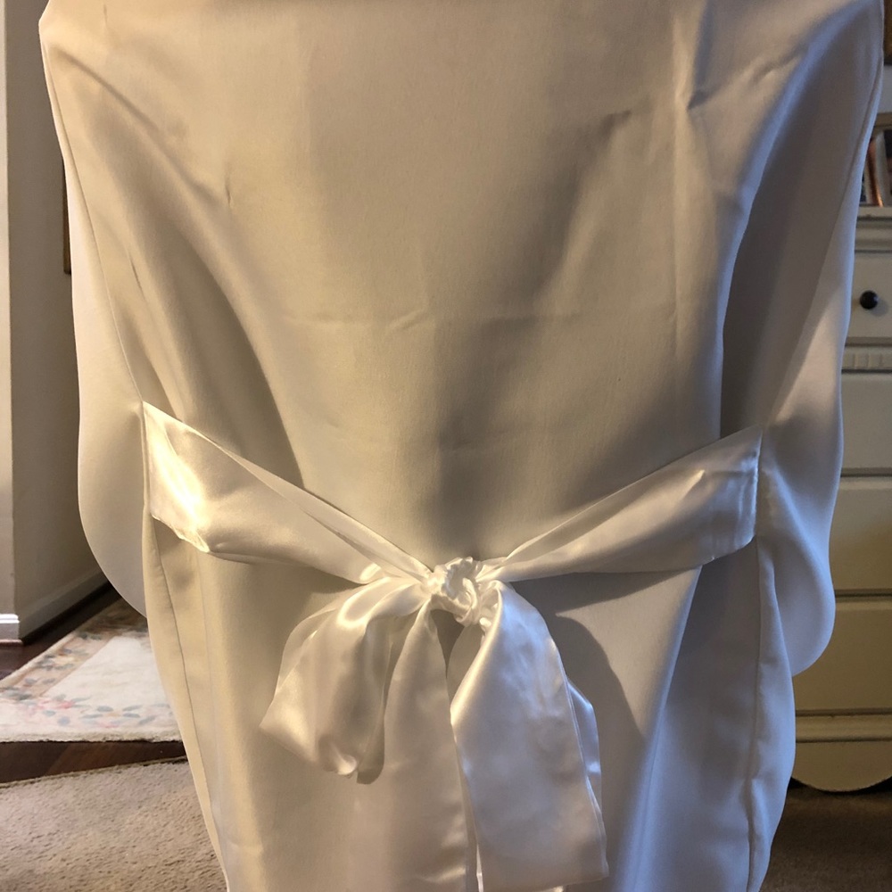 ‼️‼️SOLD‼️‼️White Chair Cover For Weeding Decorations